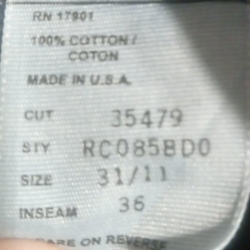Rockies Women's VTG High Waisted Bareback Riding Jeans 31/11 RC085BD0 - Picture 9 of 9
